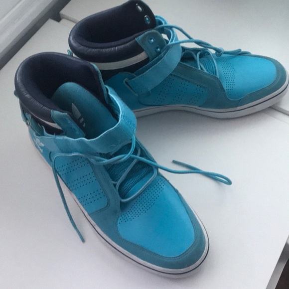 turquoise high tops